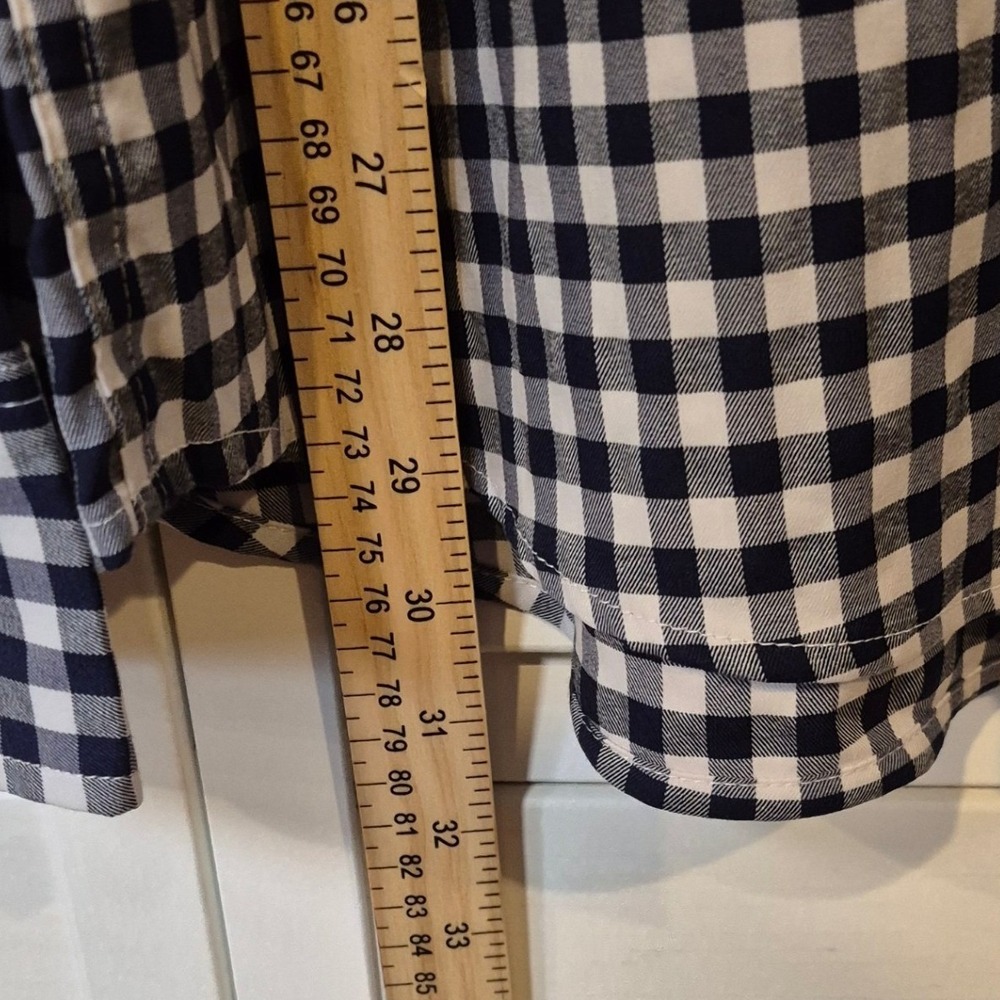 Daniel Hechter Paris Mens XXL Gingham Check Button Down Long Sleeve Shirt NWT - Picture 10 of 11